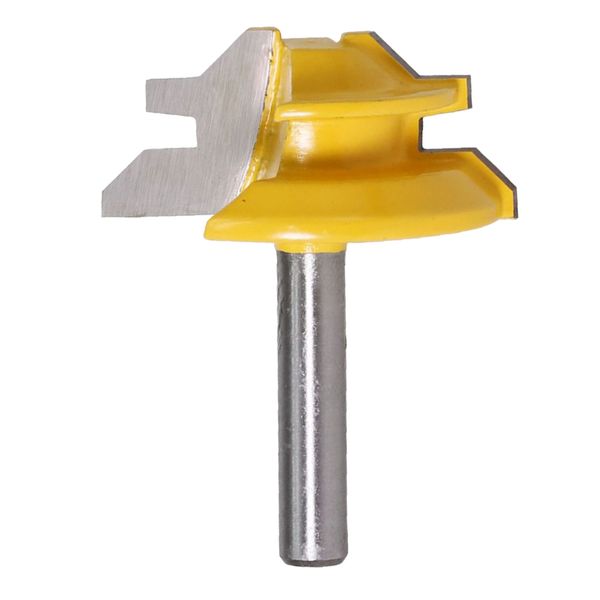 

1/4'' shank 45 degree lock miter glue joint router bit wood milling cutter