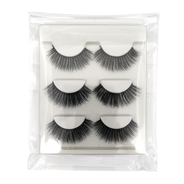 

false eyelashes 20 boxes wholesale mink lashes natural full strip makeup 3d lash