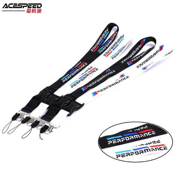 

racing car performance lanyards mobile phone id card hanging strap lanyard key ring for e36 e46 x1 x3 x6 f30 etc, Silver