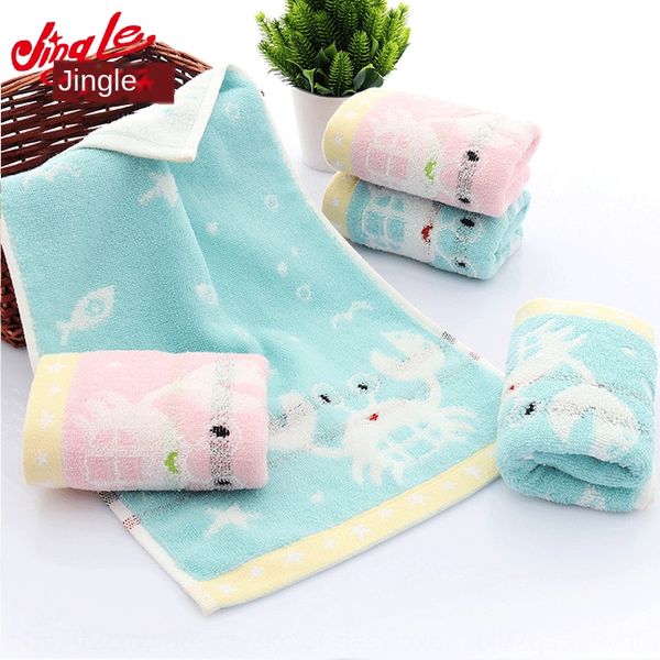 

baby pure cotton match yarn multi-pattern cartoon wash household towel baby towel