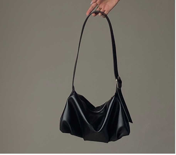 

female small bag simple style pu leather fashion bag baguette simple vintage messenger shoulder women's handbag cute dkiuu9