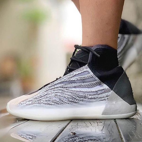 

2020 kanye west quantum men scarpe qntm bsktbl shoes 3m reflective mens women chaussures basketball sneake fz4362 eg1535 - q46473