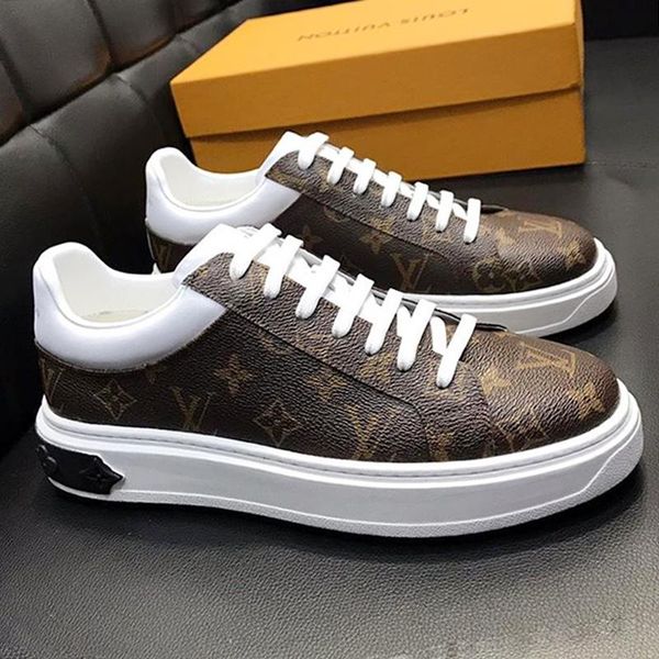 

mens shoes sneakers thick sole with original box chaussures de sport pour hommes lace up luxembourg sneaker casual shoes for men clearance, Black