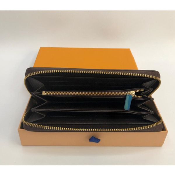 

mens wallet single zipper wallets credit card holder men genuine leather purse long business zippy check coin pocket letter with box jn8a, Red;black