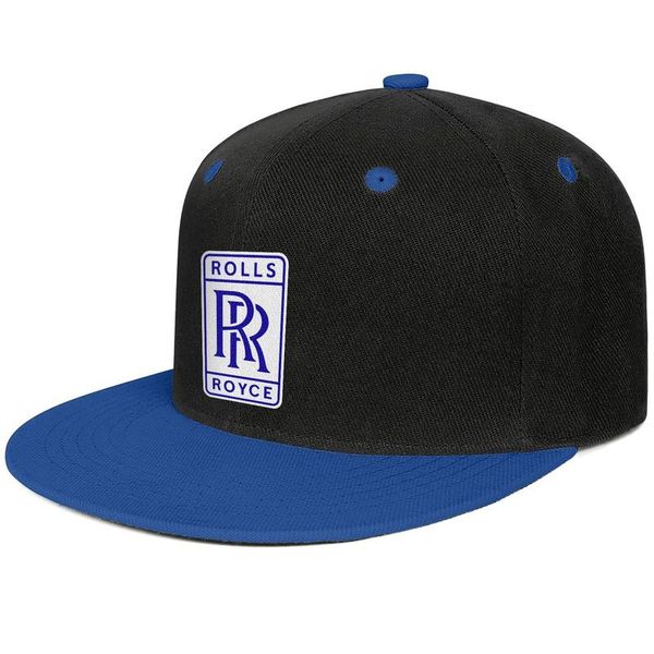

rolls royce phantom motor cars flat brim baseball cap sports hip hop trucker hats rolls royce stereoscopic white package emboss, Blue;gray