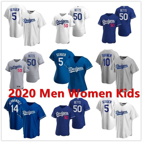 

los angeles 2020 mookie betts jersey cody bellinger seager justin turner hernandez clayton kershaw walker buehler muncy, Blue;black