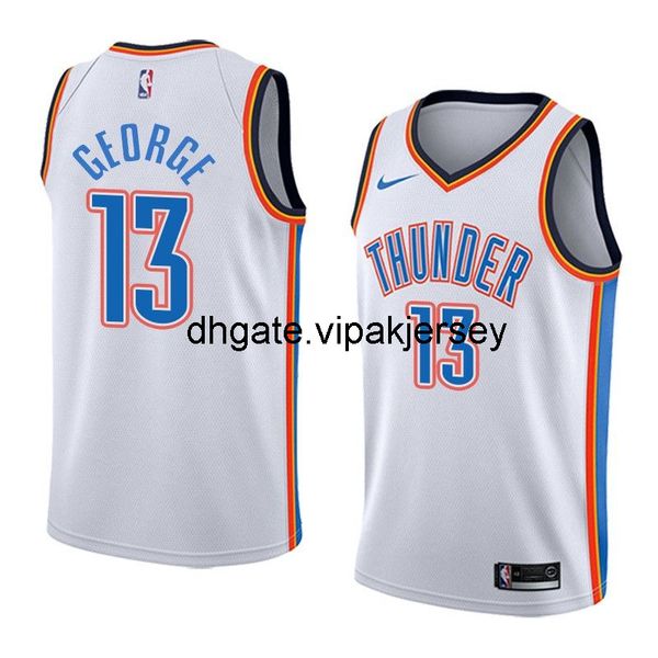 

дешевые команды баскетбола одежда paul george джерси top мужской жилет сшитые майки для баскетбола, Red