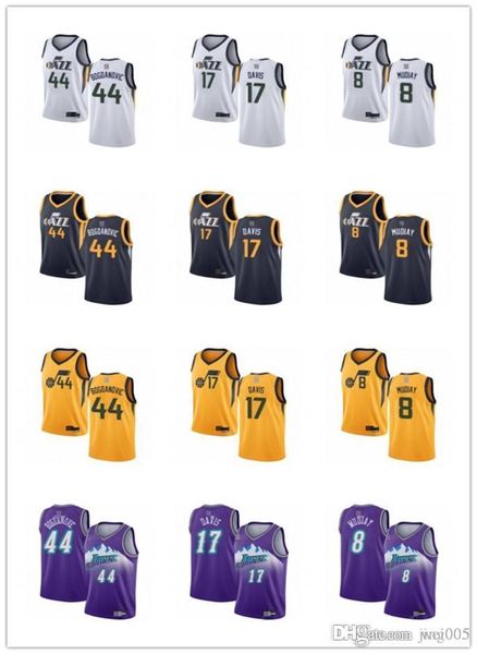 

mensÂ womensÂ youth utah jazz 17 ed davis 44 bojan bogdanovic 8 emmanuel mudiay white navy purple custom basketballÂ jerseys, Black;red