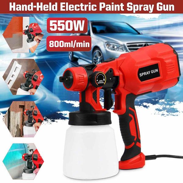 

1.8/2.5mm nozzle spray guns paint 650w 220v 800ml high power spray guns home electric paint sprayer easy spraying clean