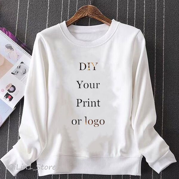 

diy custom sweatshirt men women print customized tracksuit ng pullover drop shipping wholesale, Black