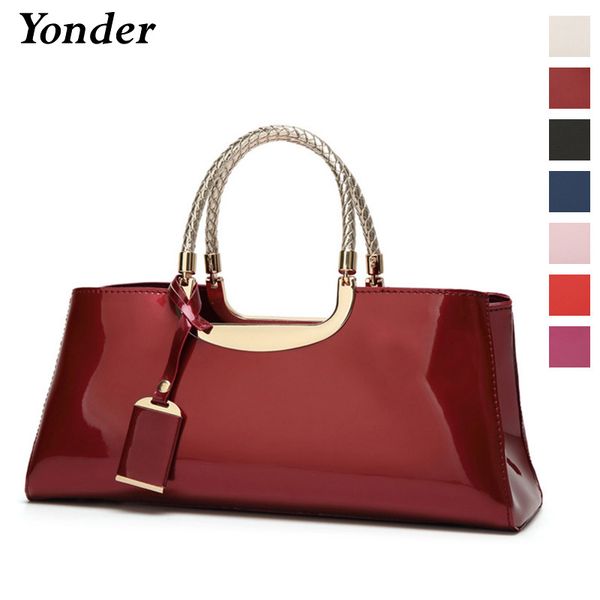 

red leather satchel tote handbags for women split hand bags purse handle bag female elegant bag sac a main shoulder tote