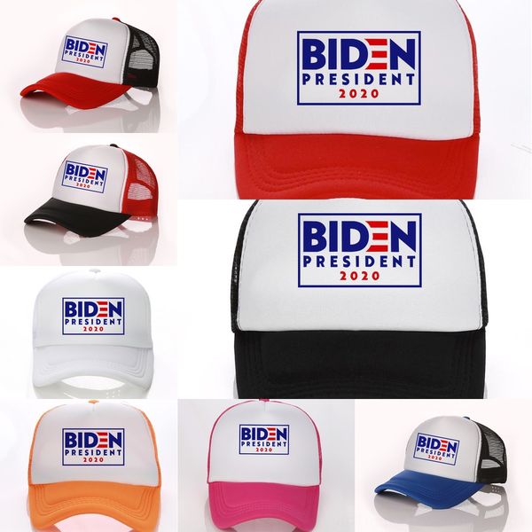 

bioly colorful biden baseball ball cap casquette keep america great 2020 summer fashion donald biden mesh cap hat beach ball sunhat, Blue;gray