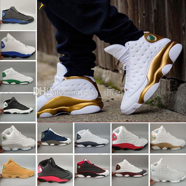 

wholesale 13 xiii wheat men dmp basketball shoes 13s black cat chicago elevation cultivation he has game love respect sneakers 8-13
