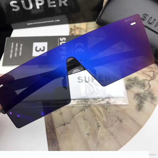 

sunglasses super by retrosuperfuture tuttolente w reguar fashion sunglasses rimless glasses new with box, White;black
