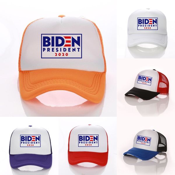 

kbe02 donald biden 2020 party camouflage baseball caps 3d embroidery letter hats sports sun hat cap outdoor, Blue;gray