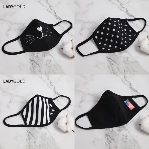 

air pollution fa mask men sports breatable carbon filters bicycle dust smog protective alf fa neoprene mask pm2.5 many dens#433, Black