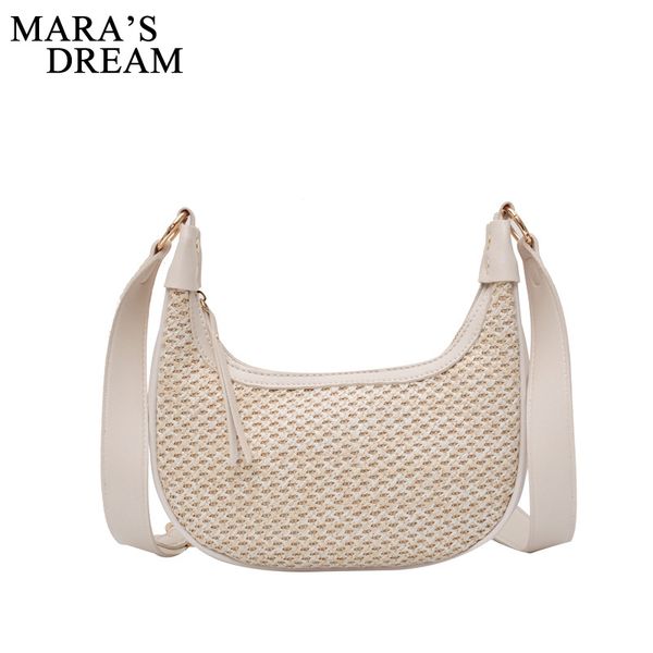 

mara's dream 2020 new solid color fashion women's bag personality pillow bag summer beach one shoulder portable armpit