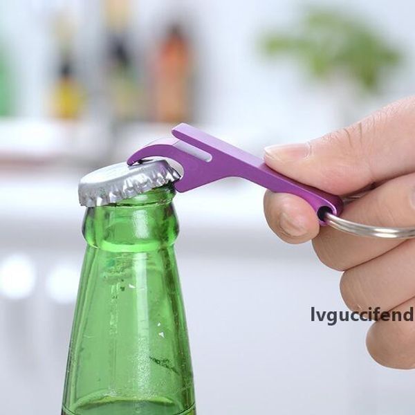 

100pcs solid aluminum personalized beer bottle opener keychain, pocket beer personalized beer bottle opener shipping for dhl