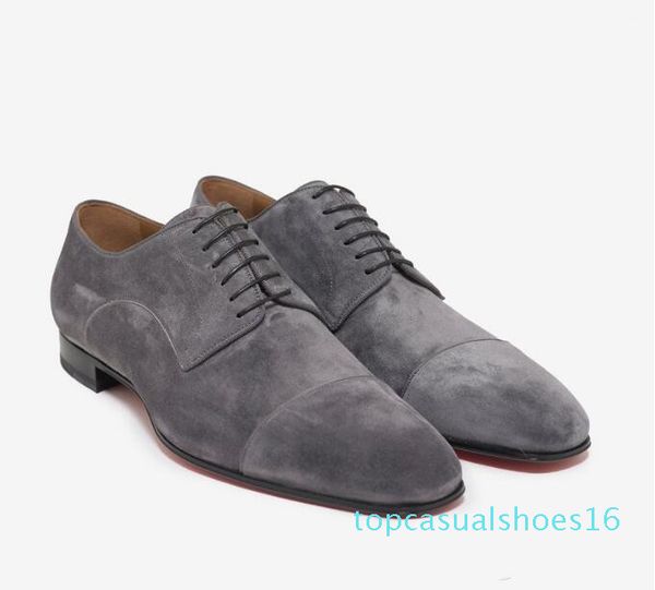 

качество бизнес gentleman sneaker красный greggo orlato квартиры мужчины, женщины walking свадебное платье партии роскошная красная подошва, Black