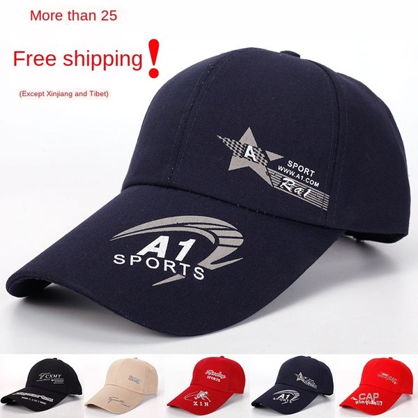 

31 sunny road men's hat casual old man cap canvas baseball cap canvas printed baseball hat, Blue;gray