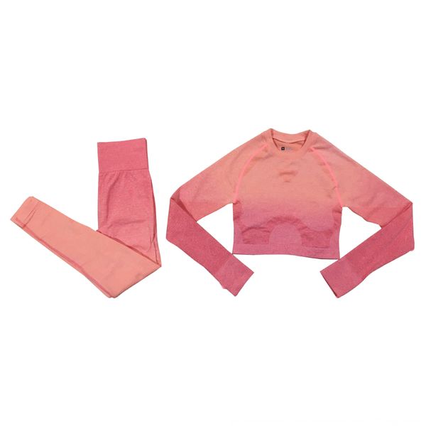 

dy5bz висячие крашение сексуальный пупок женщин плотный быстросохнущие спорта с длинными рукавами одежды фитнес йога футболка йога одежда од, White;red