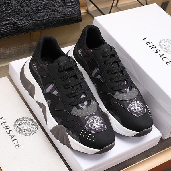 

lightweight print squalo sneakers mens shoes fashion breathable running shoes scarpe da uomo di lusso plus size lace -up sports men shoes
