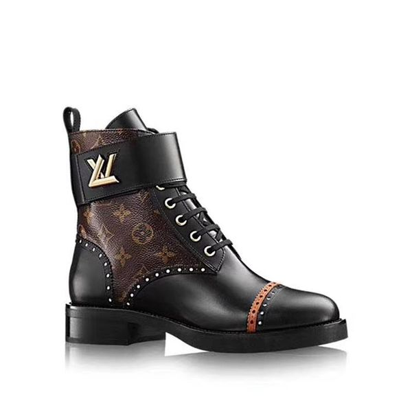 

printed stripes short boots hook loop leather womens motorcycle boots,personality wild womens martin boots size 35-42 00010, Black