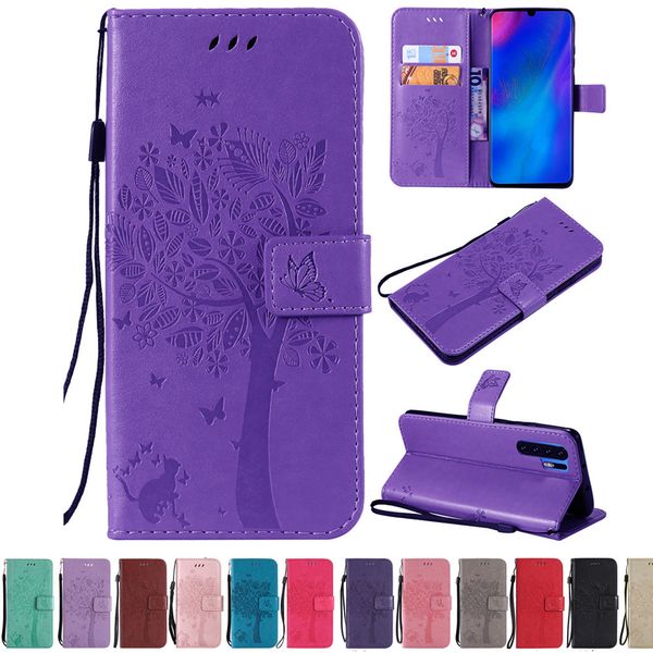 

leather wallet book case for huawei p30 pro p20 p10 p8 p9 lite 2017 card solt phone cover for mate 20x 20 10 pro lite 9 8 fundas