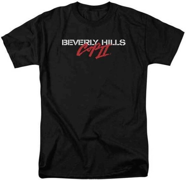 

fashion popular beverly hills cop 2 movie t shirt, Gray;blue