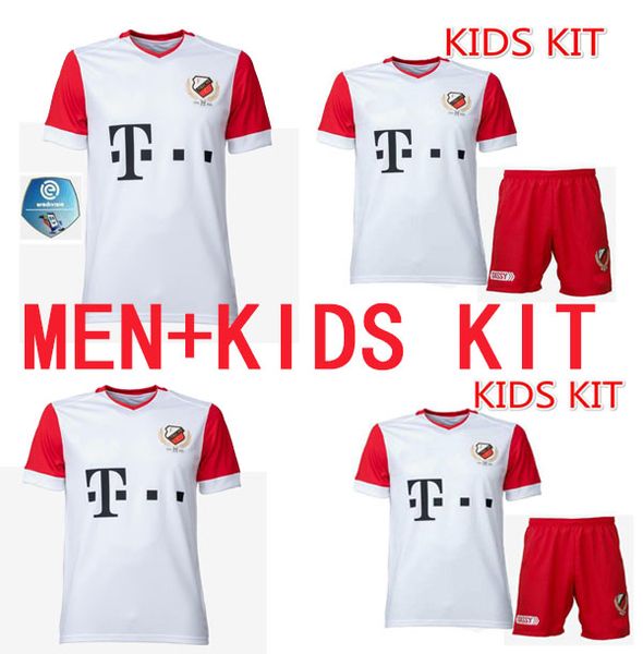 

man+kids kit 20 21 fc utrecht home soccer jerseys 2020 21 utrecht child soccer shirt young boys kit soccer uniforms customized jersey, Black;yellow