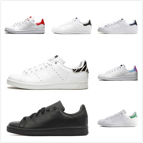 

online sale originals stan smith shoes women men casual leather superstars skateboard punching white black green blue sports shoes