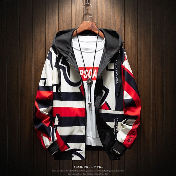 

two-sided men's coat and autumn korean style trendy spring camouflage jacket casual jacket spring outer clothes for men, Black;brown