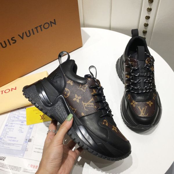 

114 new designer luxury women's casual fashion shoes, women's outdoor casual shoes, high-quality materials, with original box, Black