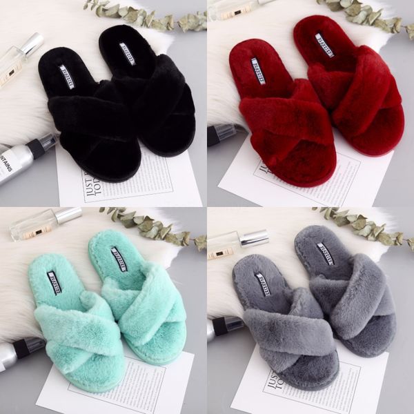 

women slipper sandals heels wedges platform leather peep toe crystal elegant female sandals ladies mules clogs summer shoes t06#612, Black