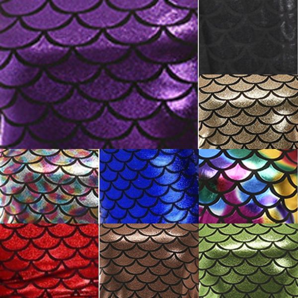 

6xyte брюк капри многоцветные спорта мульти размера рыбы рыба масштаба обрезанные брюки блестящие капри масштабироваться блестящие многоцвет, Black