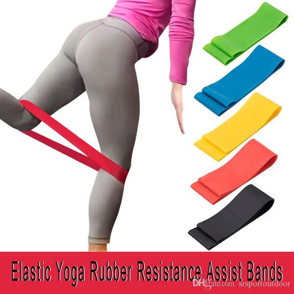 

natural latex yoga resistance bands long exercise elastic bands sports equipment for strength training physical therapy pilates stretching