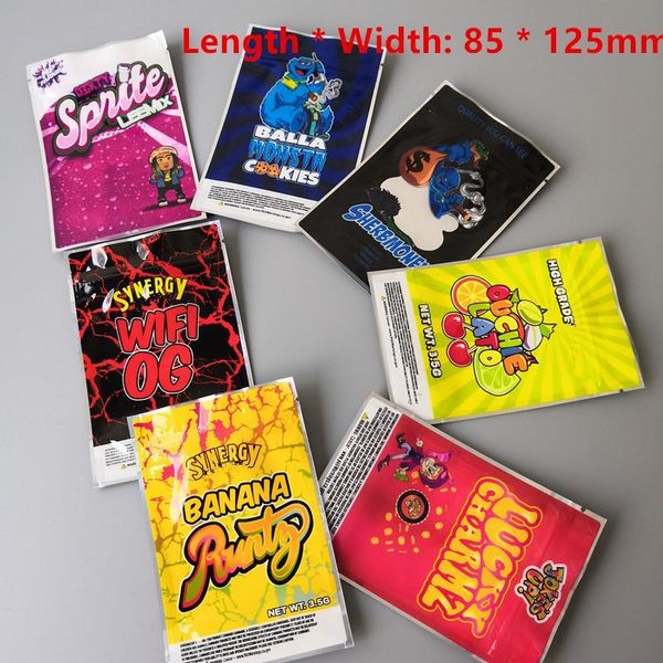 

new size 85x125cm balla monsta cookies bags lucky charmz mylar bag sherbmoney dirty sprite leemix smell proof packaging bag homeindustry ghs