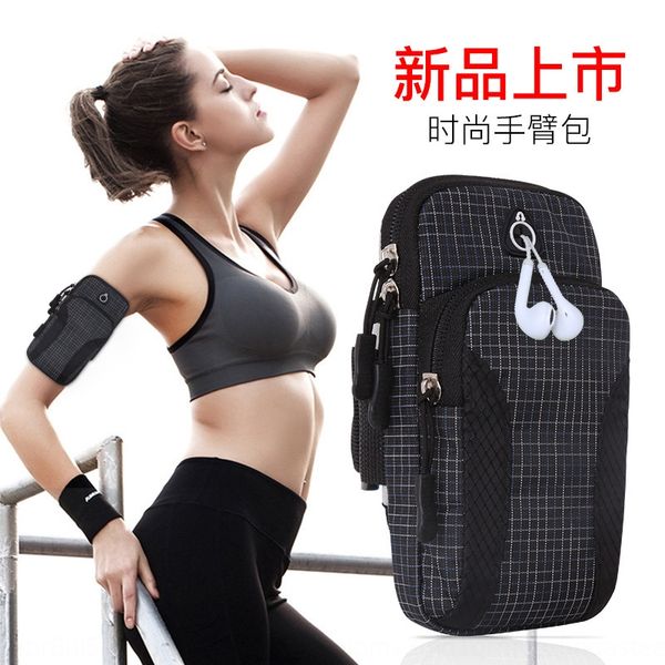 

running bag mobile phone men's and women's sports arm bag7/8plus waterproof mobile phone arm strap fitness wrist bag