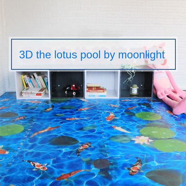 

tsvp3 foam floor foam pad thickened floor thickening infant climbing mat environmental protection splicing lotus pond series children climbi