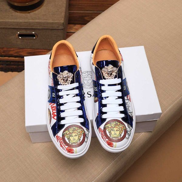 

new51 luxury design high-quality casual men's shoes fashion all-match sports shoes outdoor comfortable travel shoes original box packag, Black