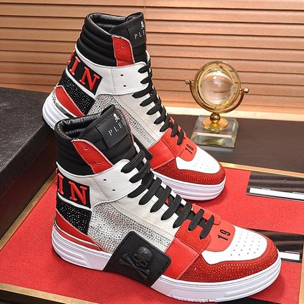 

mens shoes casual fashion outdoor zapatos de hombre luxury fashion boots phantom kick $hi -crystal mens casual shoes bottes hommes, Black