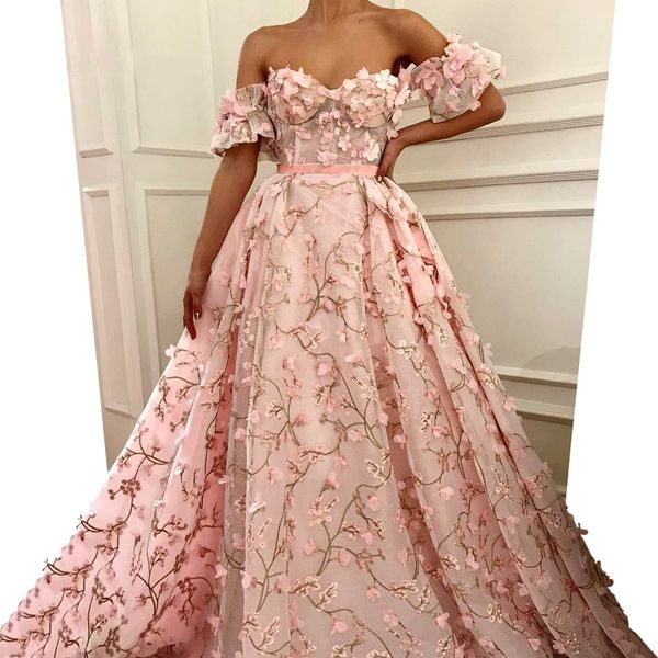 

pink lace ball gown prom dresses, Black