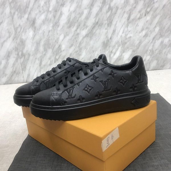 

new8 luxury men's casual shoes fashion comfortable sports shoes outdoor comfortable travel shoes original box packaging zapatos hombre, Black