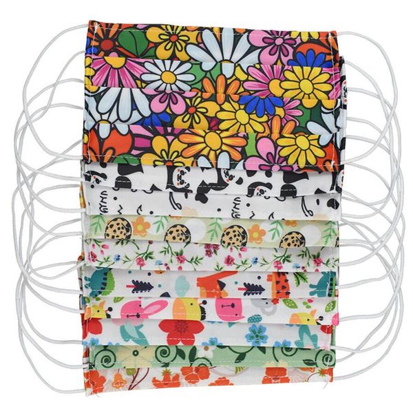 

masks flower printed face mask adults anti dust protective mouth masks training fashion washable mask printed designer face masks lsk479