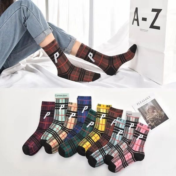 

2019 new stacked 2019 women's laminated new women's laminated plaid stockings stockings feelings plaid socks fashion fashion socks, Pink;yellow