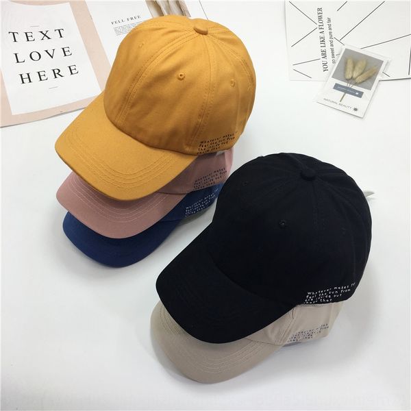 

ee6fz hip-hop sunshade hat baseball sun hat female korean style letter contrast color buckle all-match girl student sunshade baseball cap i, Blue;gray