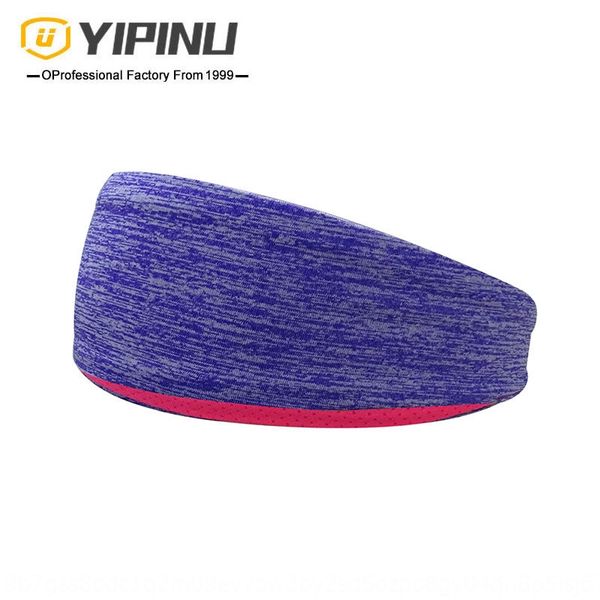 

kmr8y yipinu new sweat-guiding belt fashion sports headb men's women's fitness headscarf hair band sweat-absorbing headscarf yoga, Yellow;black