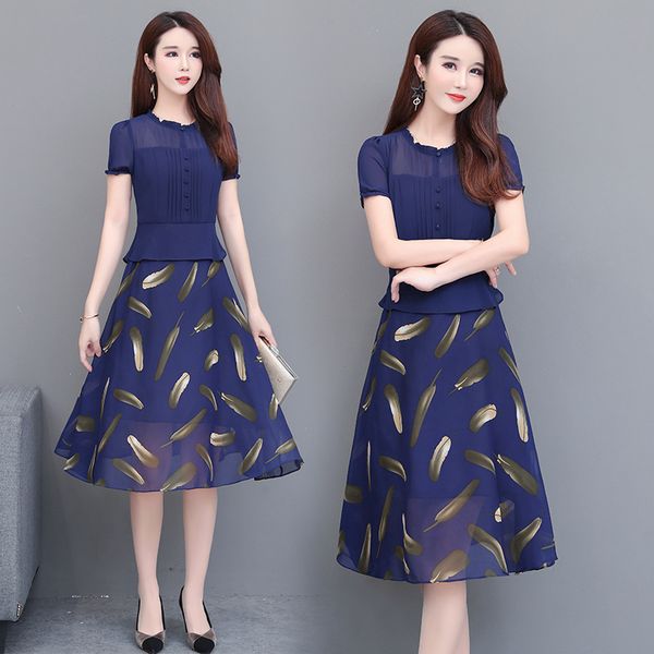 

casual dresses dress, 2021 fashion korean summer short-sleeved, Black;gray