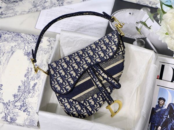 

classic lady's saddle bag 7a high-end custom quality one-shoulder bag fashion style style with the perfect accessories of daily modelin