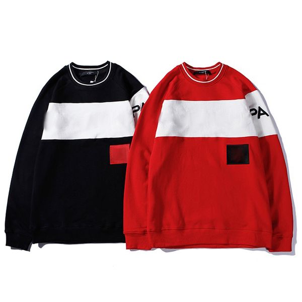 

Mens Hooodies Fashion Long Sleeve Letter Printed for Spring Autumn Contrast Color Male Hoodie Boys Tops Comfortable Soft High Quality